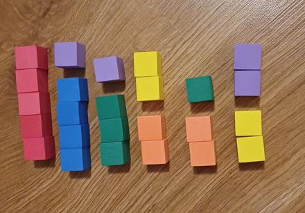 Penové kocky na matematiku prvý stupeň, 