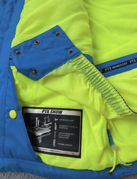 Funkčná nepremokavá bunda, alpine pro,158