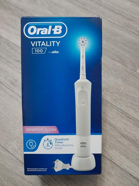 Elektrická zubná kefka oral-b vitality 100 sensi, 