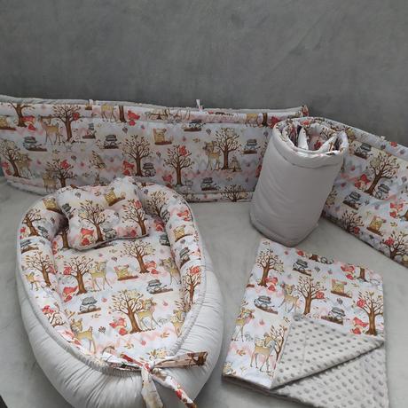 Mantinel do postieľky, šírka (cm): 40