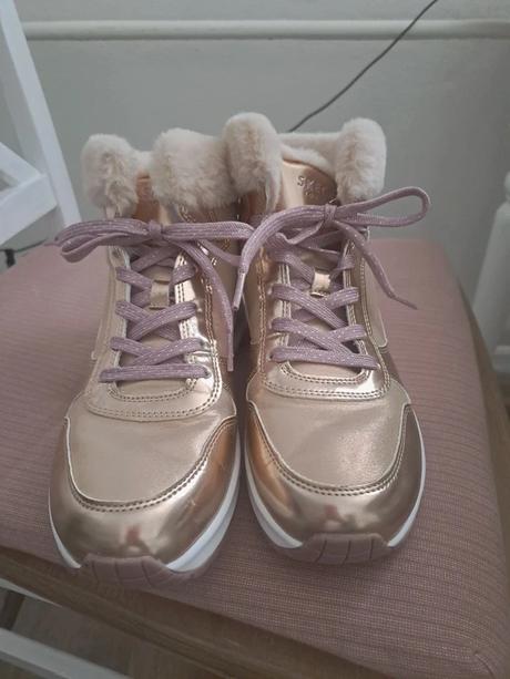 Skechers uno cozy nad členok, skechers,38