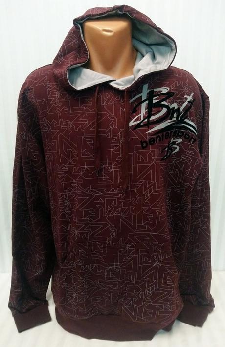 Pánska elastická mikina klokanka, benter, xl, benter,xl