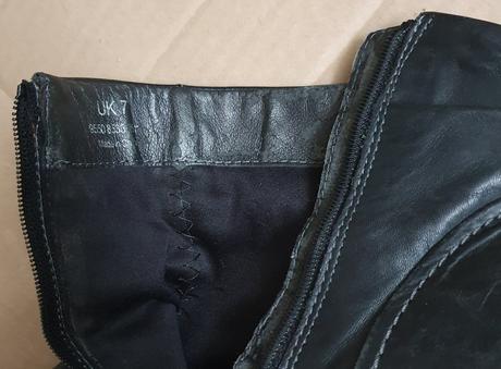 Kozene kotnikove cizmy footglove, 40