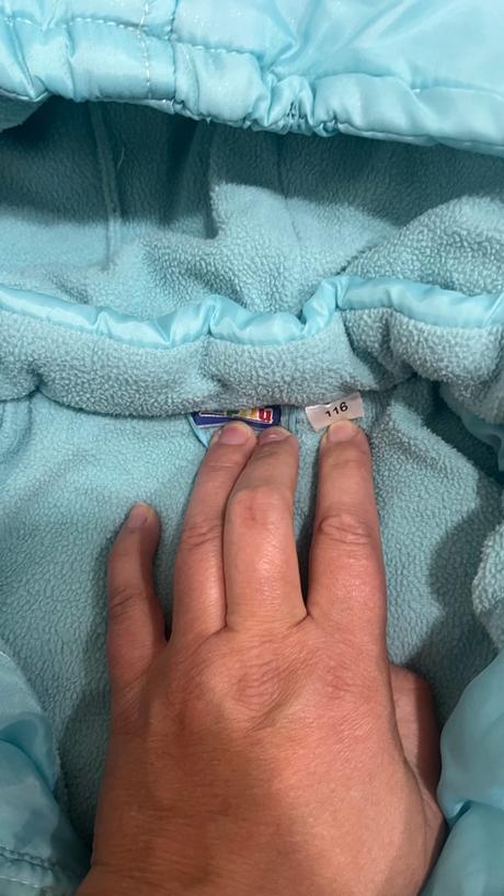 Bunda 116 dievča, lupilu,116