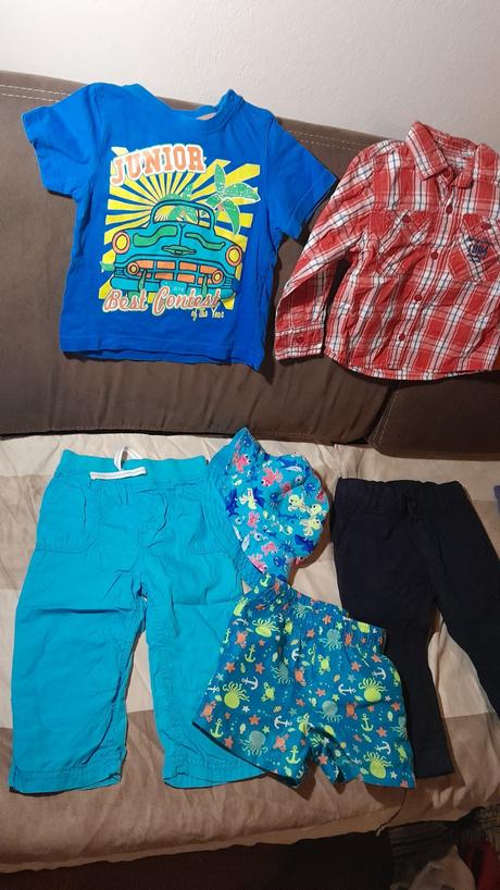 Balík oblečenia chlapec 80-86, 68–80