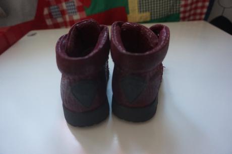  bordové kožené topánočky, salamander,19