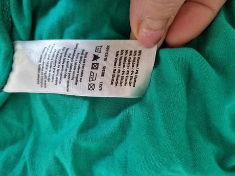 Zelený tričkovinový top 38, 38