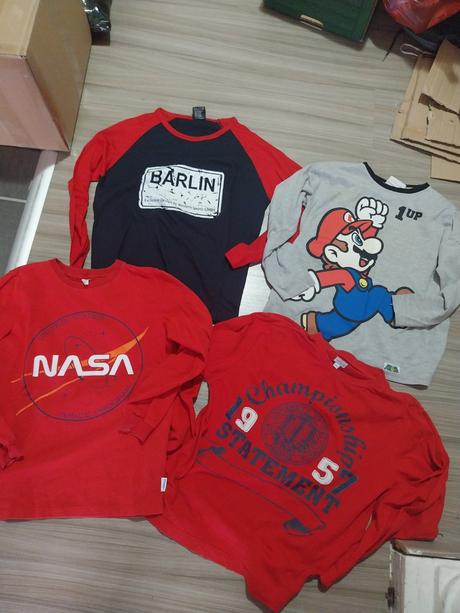 4x tricko ..cena spolu, 140