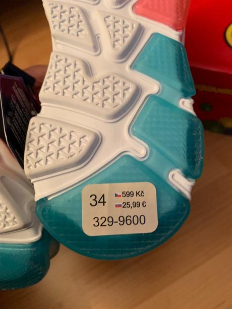 Svetielkujúce tenisky, bubble gummers,34