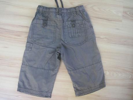 Tmavošedé kraťasy, h&m,128