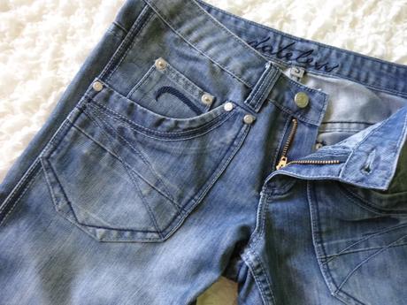 Pánske rifle po kolená, datales, veľ. s, s