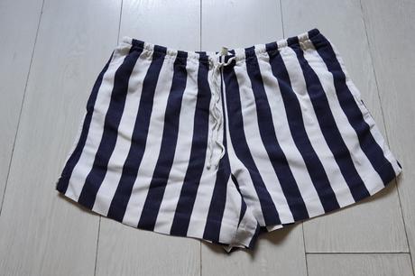 Ľanové nohavice h&m, h&m,l