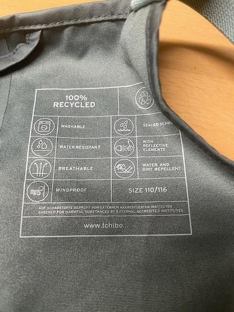 Nohavice do dažďa značky tchibo vo veľkosti 110, tchibo,110