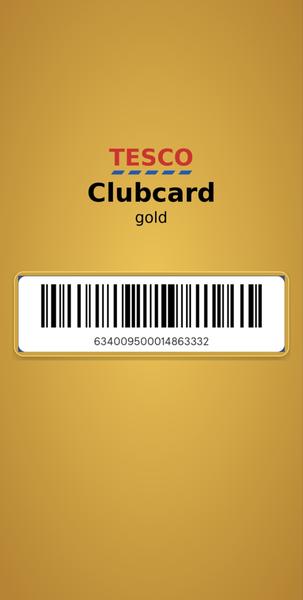 Moja Tesco clubcard končí