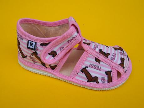 Detské papučky rak ružový jazvečík, rak,18 - 30