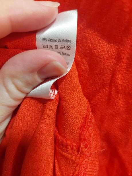 Oranžový letný top george, veľ. 24/52, george,5xl