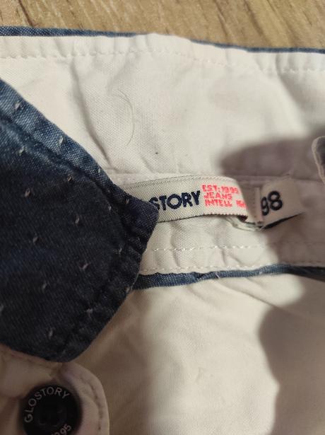 Chlapčenská biela košeľa veľkosti 98, 98