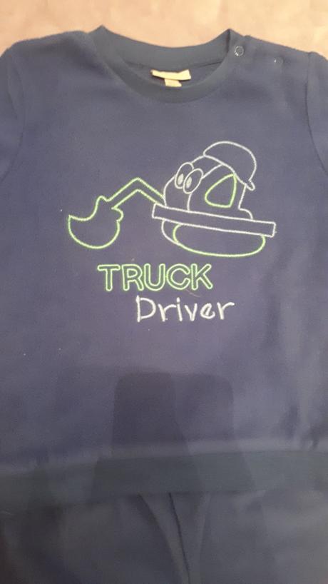 Flisove dvojdielne pyzamo, fagottino,86