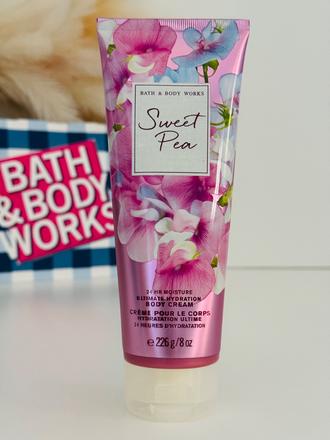 Bath & body works sweet pea telový krém, 