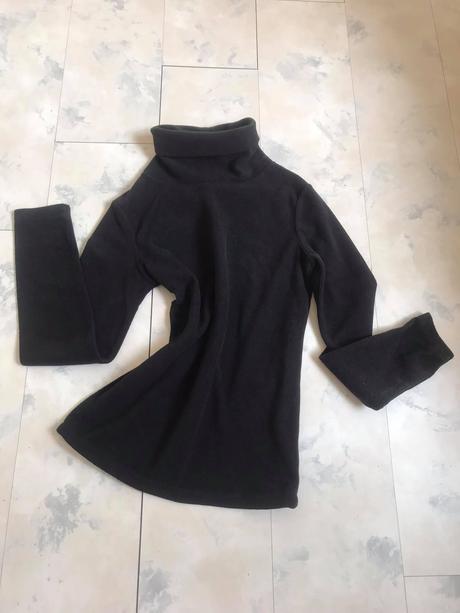 Jemný flisový rolák, s