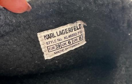 Členkové čižmy karl lagerfeld, karl lagerfeld,39