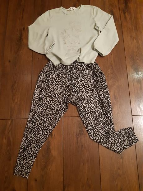 Tenká mikina/tričko s dlhým rukávom, h&m,122