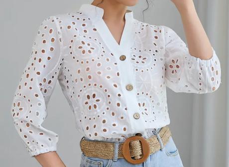 Nová blúzka s madeirou s, s