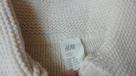 Štrikovaný svetrik ,ham, 68, h&m,68