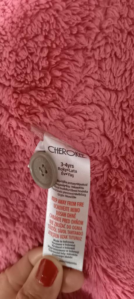 Dievčenská teplá bundička cherokee, 3-4r., cherokee,104