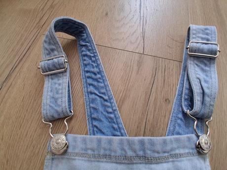 Riflove kraťasy na traky, denim,128