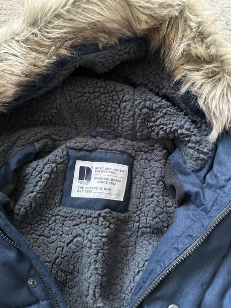 Bunda next s kožušinou extra teplá, next,134