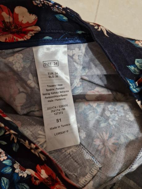 Damske 7/8 nohavice, orsay,34