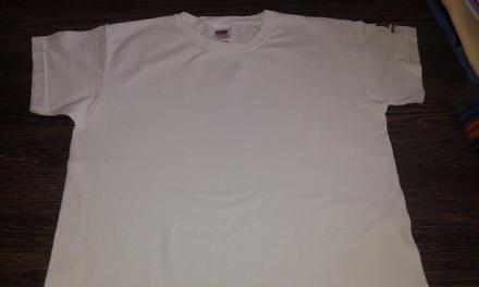 Biele tricko+vymena, 128