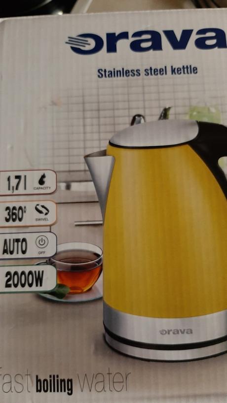 Rýchlovarna kanvica, orava