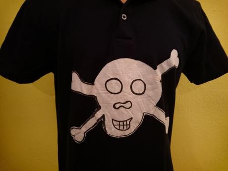 Pánske tričko s motívom lebka, m