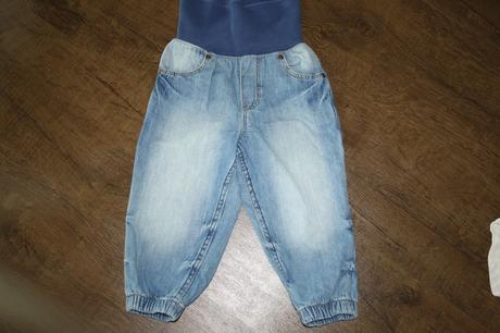 Raz oblecene nohavice, h&m,86