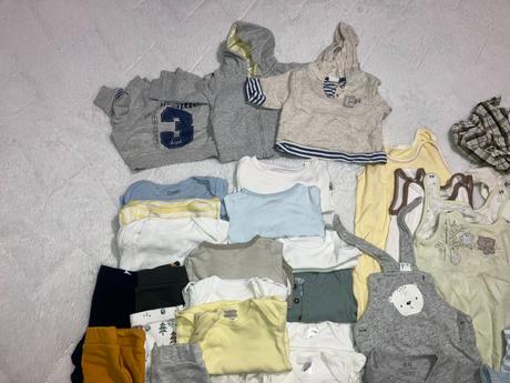 Balík oblečenia pre bábätko - chlapčenské, 50–62