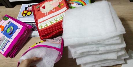 Šitá kniha quiet book,