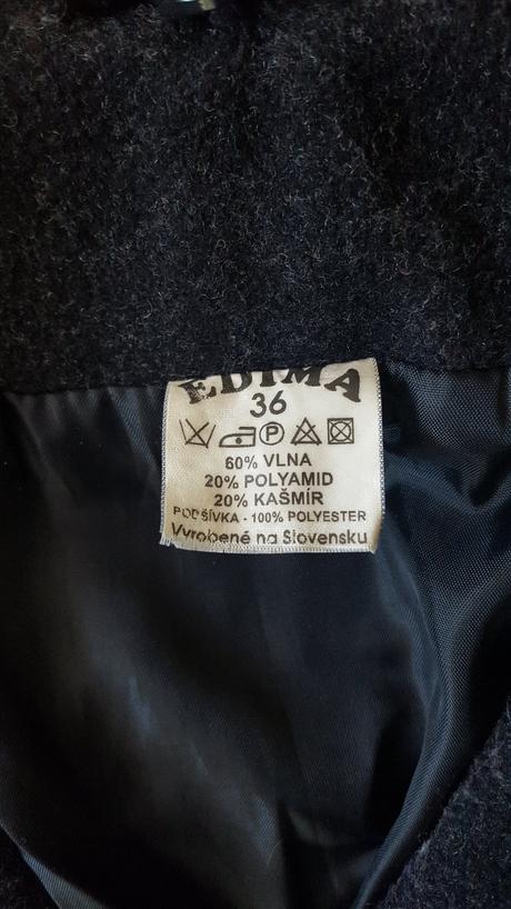 Jarný/jesenný 3/4 kabát, 36