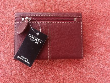 Osprey london dámska kožená peňaženka,