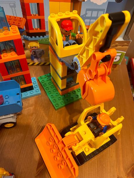 Lego duplo stavenisko,