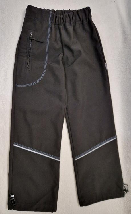 Zateplené softshell nohavice 134, 134