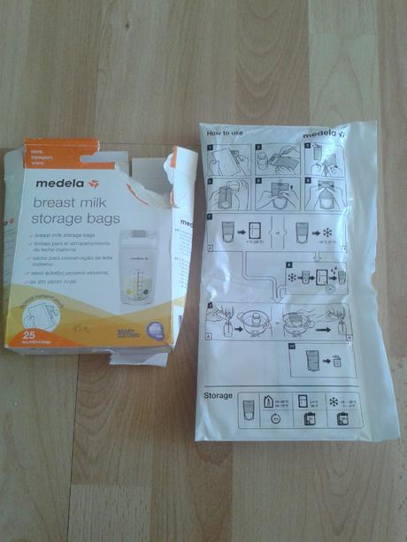 Sačky na mlieko medela, medela