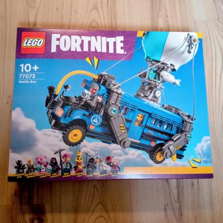 Lego fortnite 77073, battle bus, 