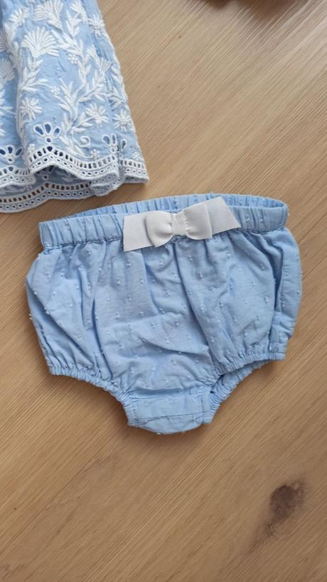 Set šaty+nohavičky+klobúčik, 68