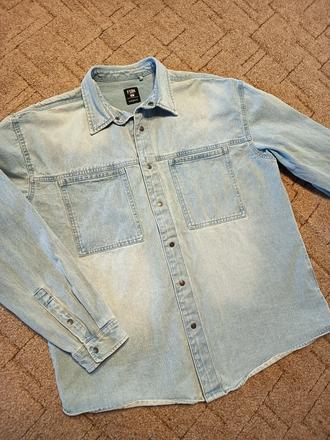 Pánska košeľa, fishbone,l