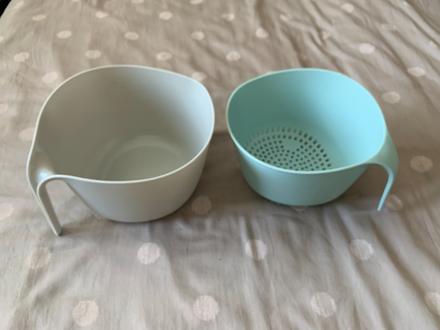 Súprava misy a cedidla, 