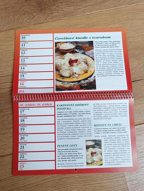 Kalendar gazdinka 2000, 