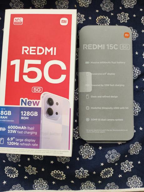 Xiaomi 15c 5g duos black nepoužívaný, xiaomi