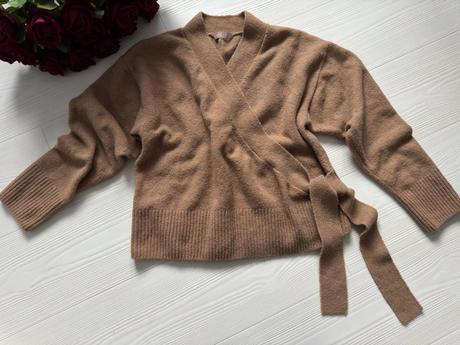 H&m - zavinovací sveter, h&m,m